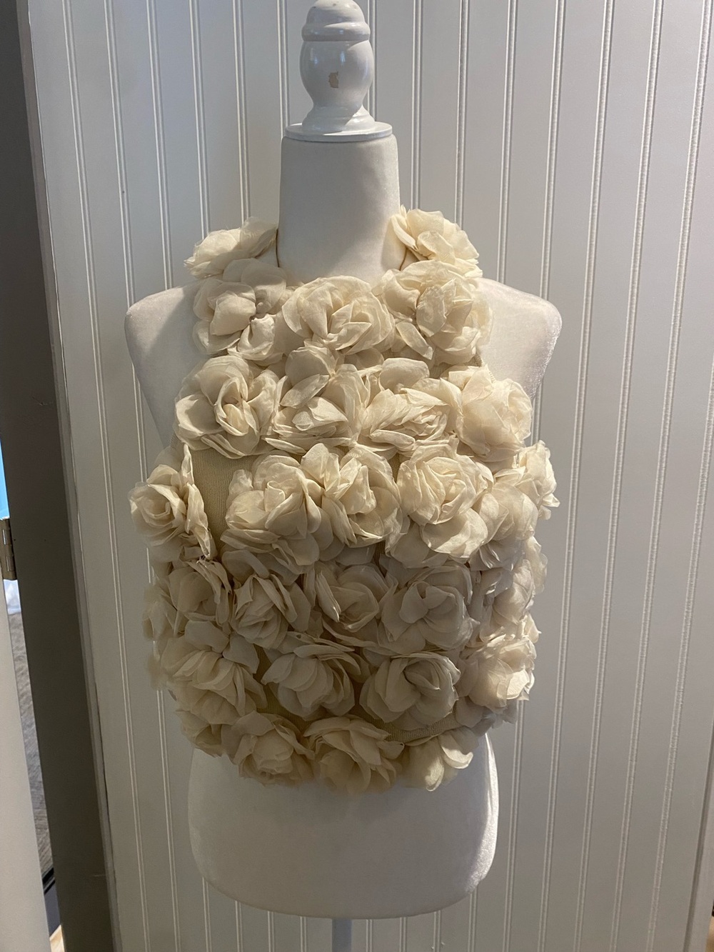 Neutral Cream Floral top
